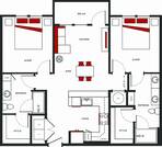Floorplan graphic
